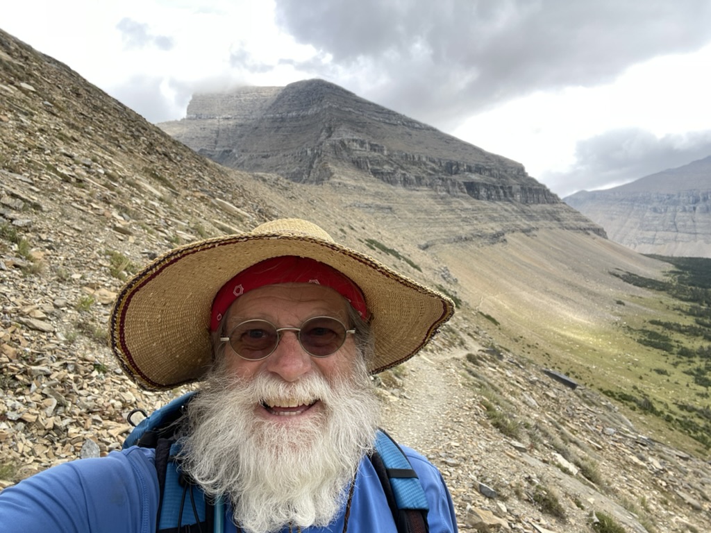 On the way to Piegan Pass while hiking the CDT.